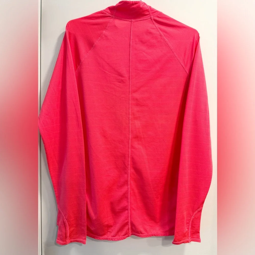 Athleta Spinner Half Zip Running Performance Pullover 
Coralade, Large - Picture 2 of 7